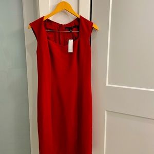 Whitehouse blackmarket Sheath Dress  EmpressRed.